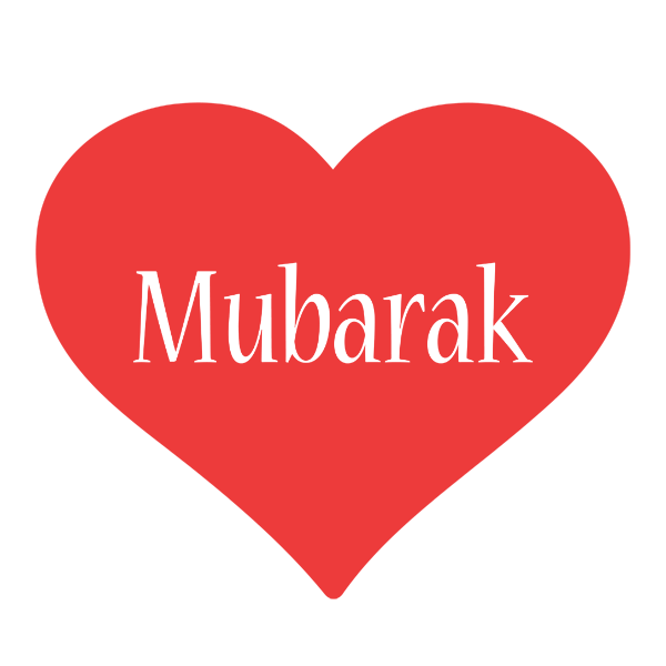 Mubarak love logo