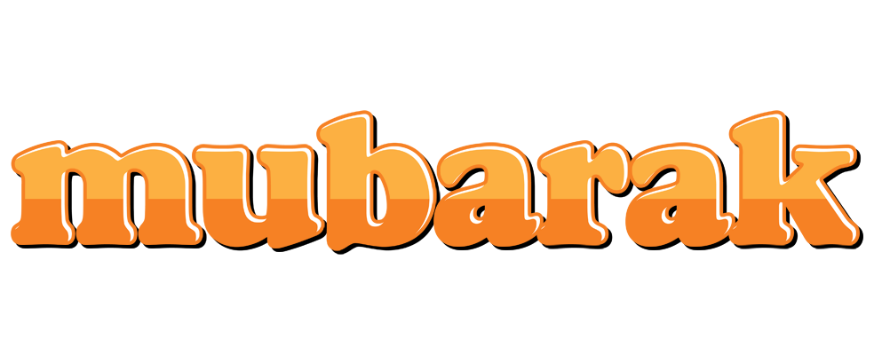 Mubarak orange logo
