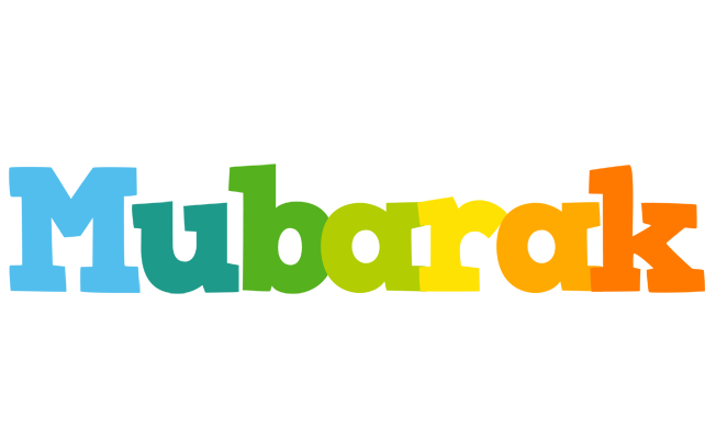 Mubarak rainbows logo