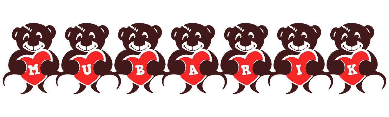 Mubarik bear logo