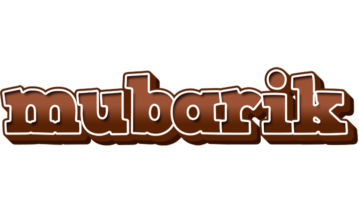 Mubarik brownie logo
