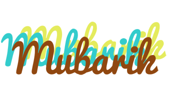 Mubarik cupcake logo