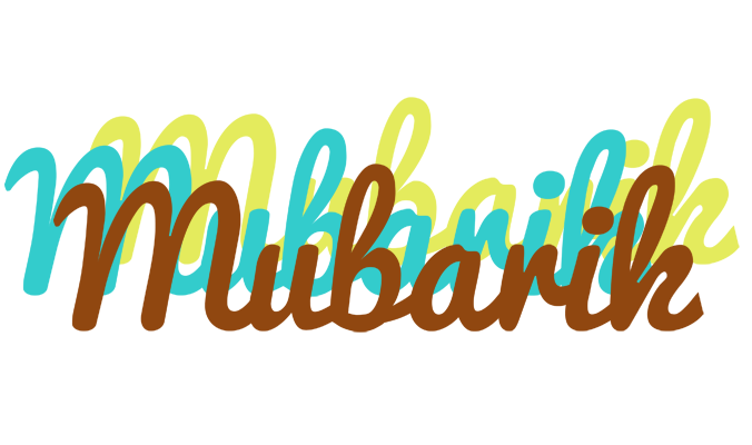 Mubarik cupcake logo