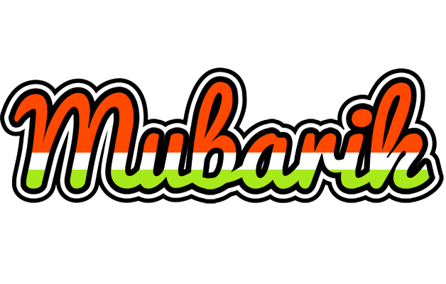 Mubarik exotic logo