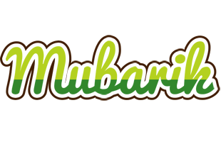 Mubarik golfing logo