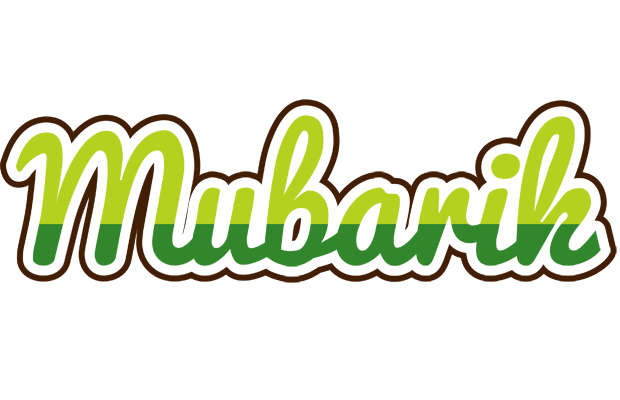 Mubarik golfing logo