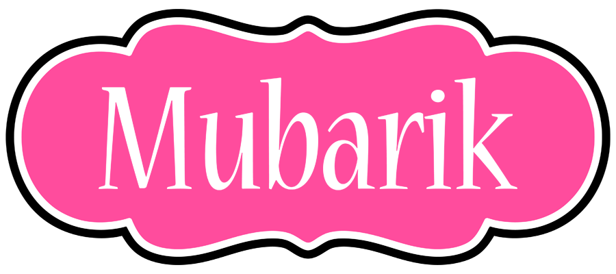 Mubarik invitation logo