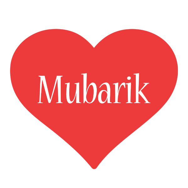 Mubarik love logo