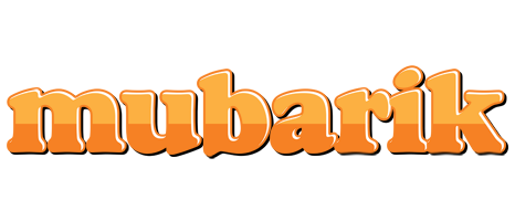 Mubarik orange logo