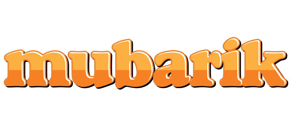 Mubarik orange logo