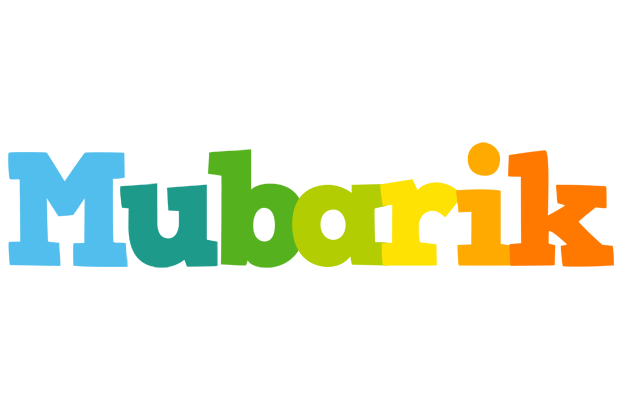 Mubarik rainbows logo