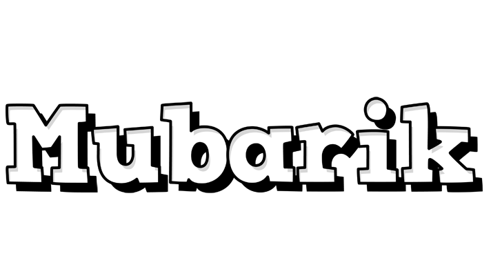 Mubarik snowing logo
