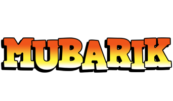 Mubarik sunset logo