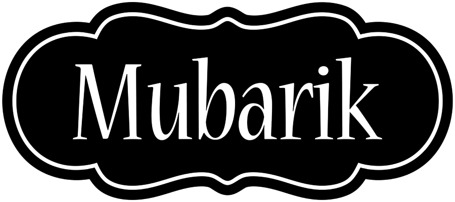 Mubarik welcome logo