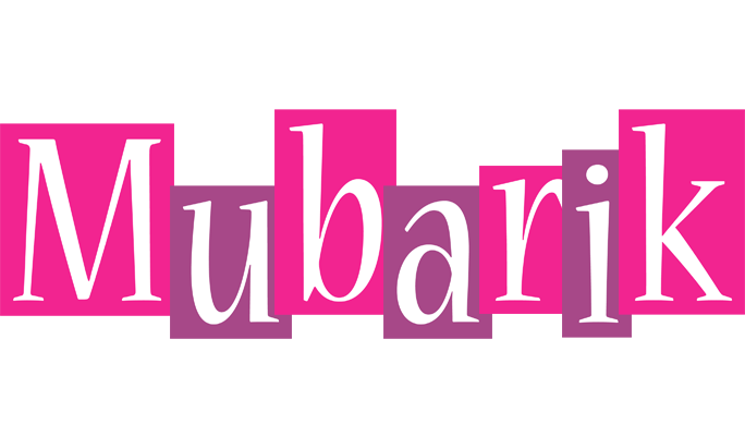 Mubarik whine logo