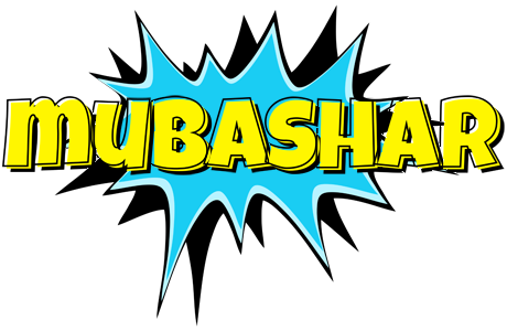 Mubashar amazing logo