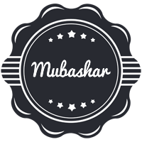 Mubashar badge logo