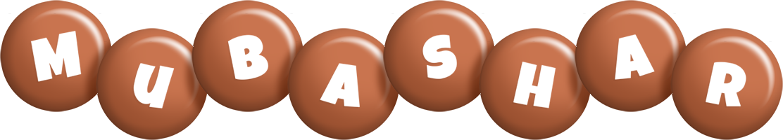 Mubashar candy-brown logo