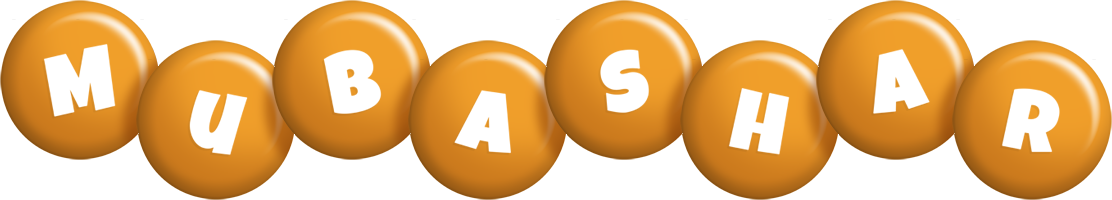 Mubashar candy-orange logo