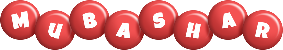 Mubashar candy-red logo