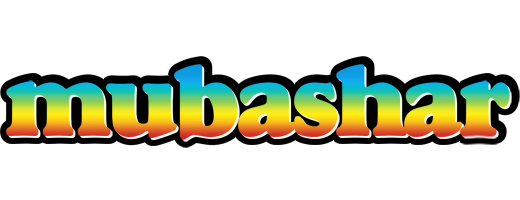 Mubashar color logo