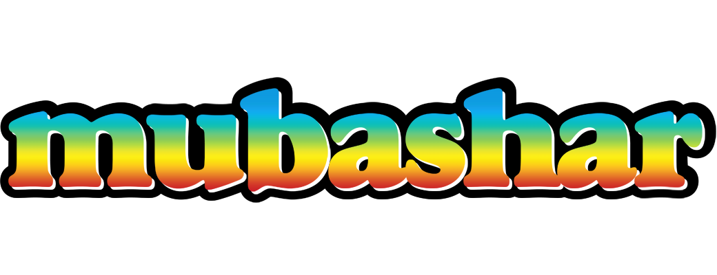 Mubashar color logo