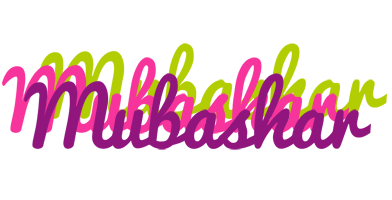 Mubashar flowers logo