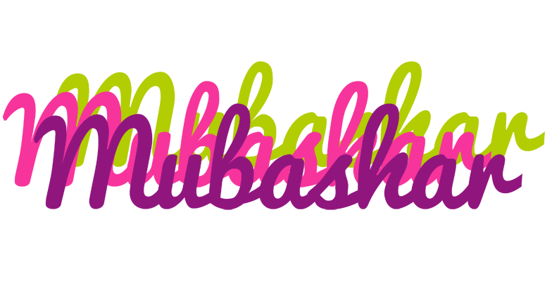 Mubashar flowers logo