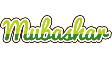 Mubashar golfing logo