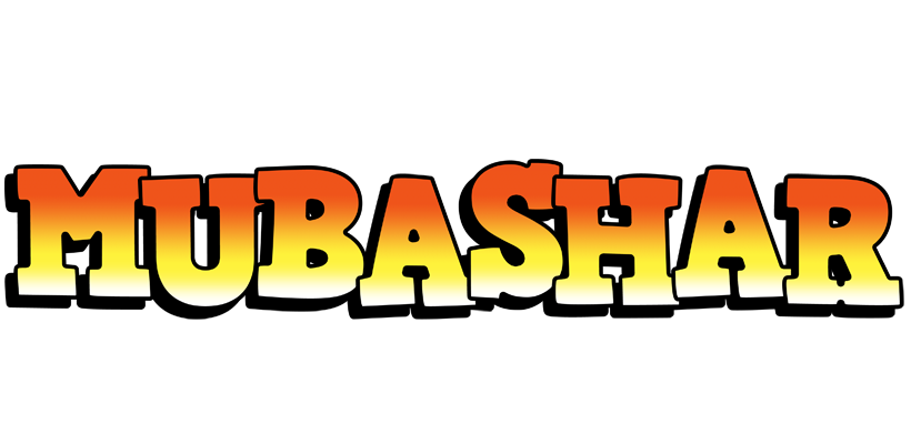Mubashar sunset logo