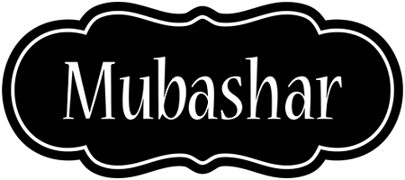 Mubashar welcome logo