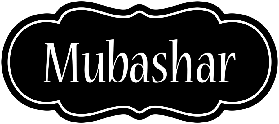 Mubashar welcome logo