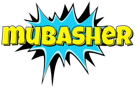 Mubasher amazing logo