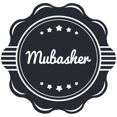 Mubasher badge logo