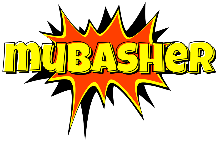 Mubasher bazinga logo