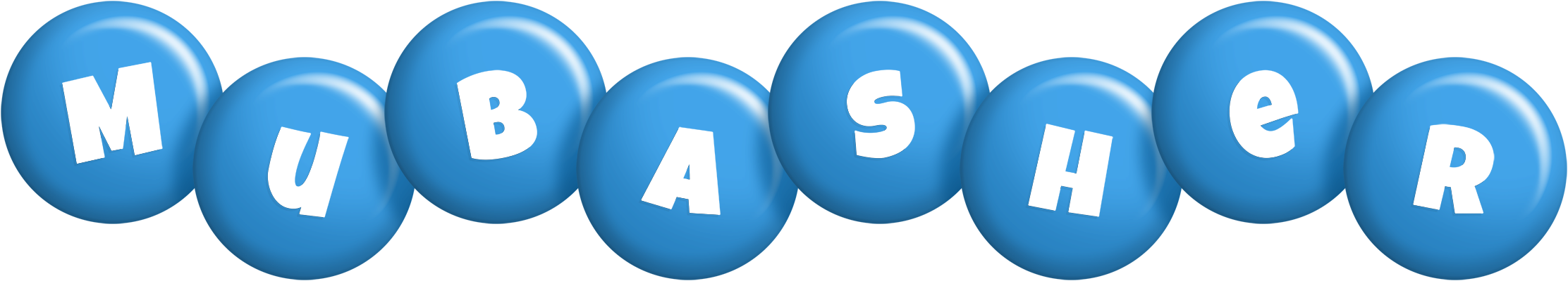 Mubasher candy-blue logo