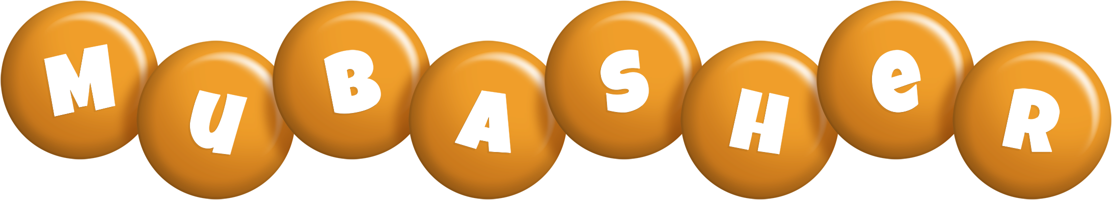 Mubasher candy-orange logo