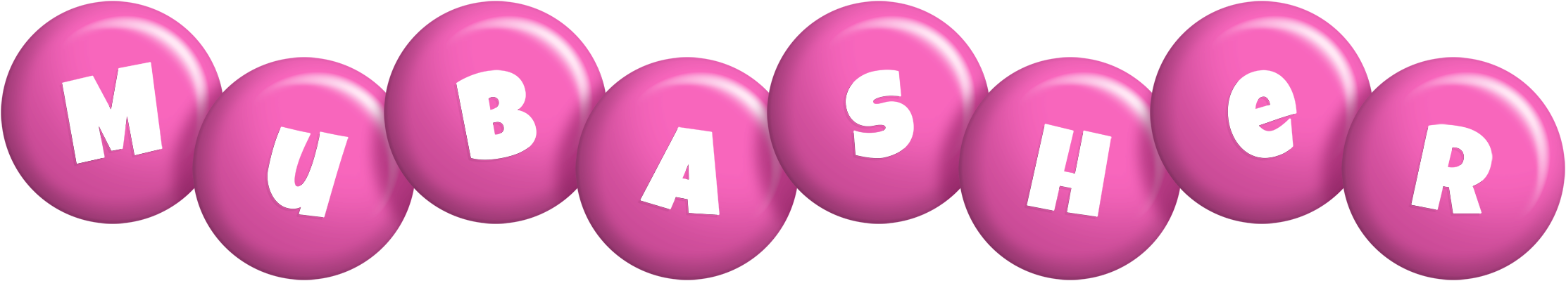 Mubasher candy-pink logo