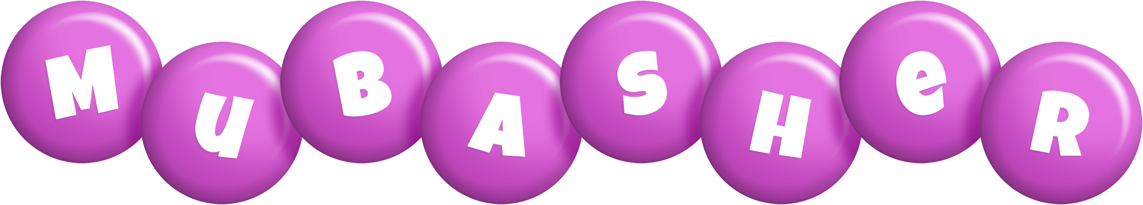 Mubasher candy-purple logo