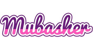 Mubasher cheerful logo