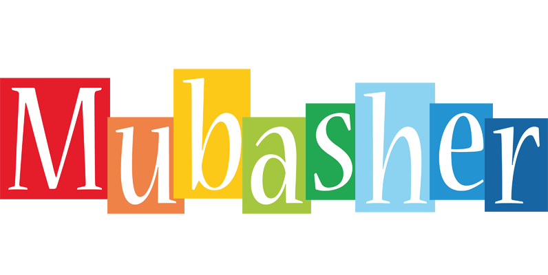 Mubasher colors logo
