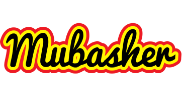 Mubasher flaming logo