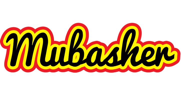 Mubasher flaming logo