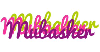 Mubasher flowers logo