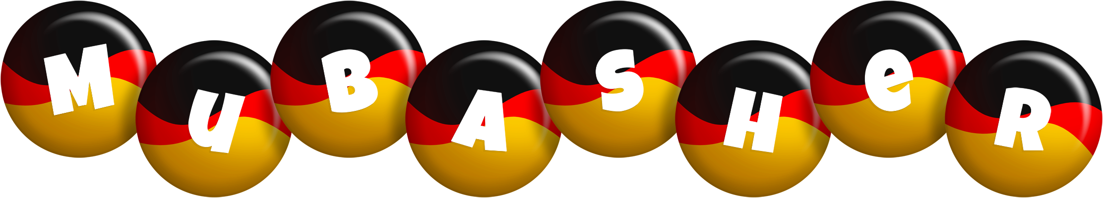 Mubasher german logo