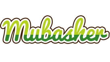 Mubasher golfing logo