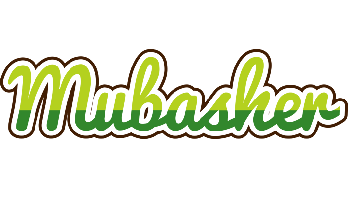 Mubasher golfing logo