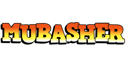 Mubasher sunset logo