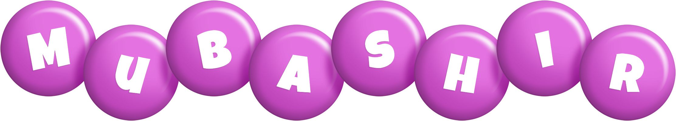 Mubashir candy-purple logo