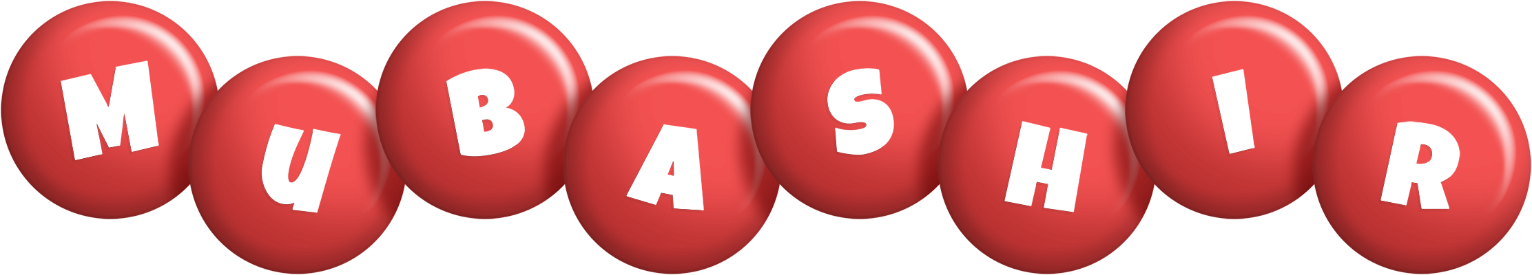 Mubashir candy-red logo